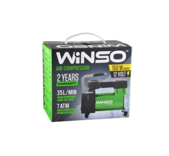 WINSO Автомобільний компресор WINSO 7 Атм 35 л/мин (121000)