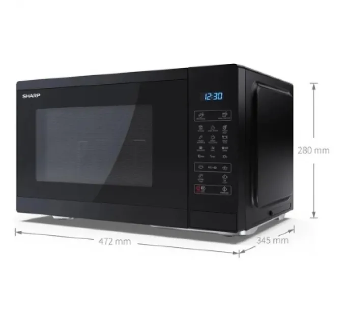 Sharp Мікрохвильова піч Sharp YC-MG252AE-B