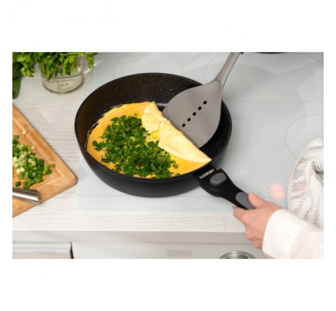 Ardesto Сковорода Ardesto Gemini Bari, 24см, алюміній, чорний (AR1224B)