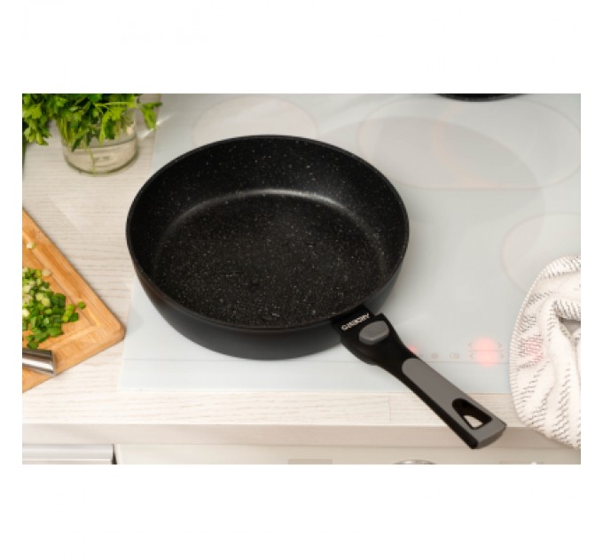 Ardesto Сковорода Ardesto Gemini Bari, 24см, алюміній, чорний (AR1224B)