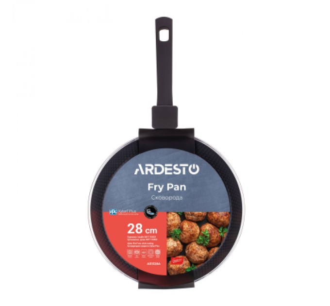 Ardesto Сковорода Ardesto Gemini Salerno, 28см, алюміній, чорний (AR1328A)