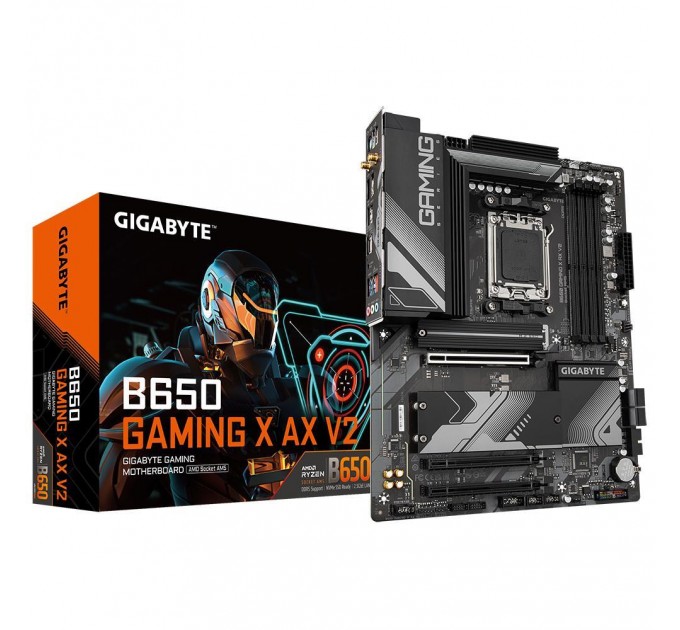 GIGABYTE Материнська плата AMD B650 SAM5 ATX B650 GAMING X AX V2 GIGABYTE