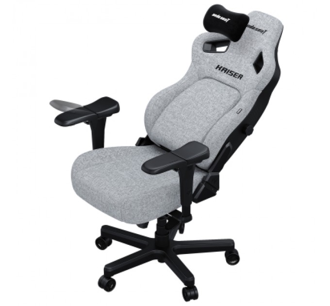 Anda Seat Крісло ігрове Anda Seat Kaiser 4 Fabric Size L Grey (AD12YDDC-L-20-G-CF)