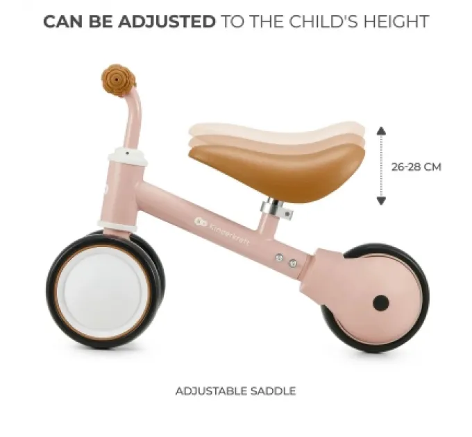 Kinderkraft Біговел Kinderkraft Cutie Pink (KRCUTI00PNK0000) (5902533925650)