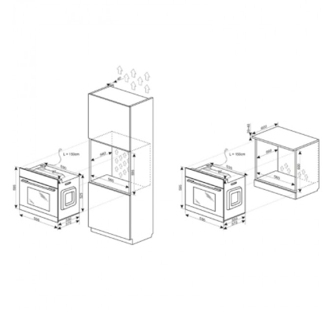 Hansa Духова шафа Hansa BOES69871