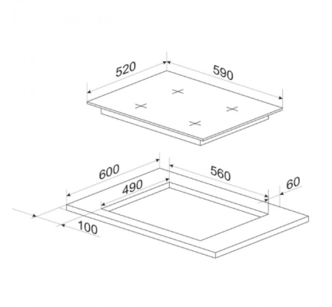 Hansa Варочна поверхня Hansa BHKS6718511