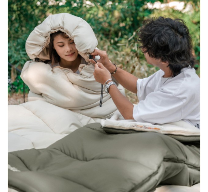 Naturehike Спальний мішок Naturehike LD250 CNK2300SD016, темно-зелений (6976023921797)