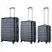Wenger Набір валіз Wenger Amplar 3 в 1 (S,M,L) пластик, 4 колеса, синій (653150)