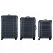 Wenger Набір валіз Wenger Amplar 3 в 1 (S,M,L) пластик, 4 колеса, синій (653150)