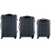Wenger Набір валіз Wenger Amplar 3 в 1 (S,M,L) пластик, 4 колеса, синій (653150)
