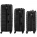 Wenger Набір валіз Wenger Amplar 3 в 1 (S,M,L) пластик, 4 колеса, чорний (653149)