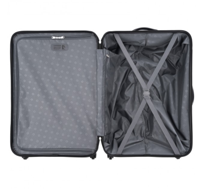 Wenger Валіза Wenger Amplar, велика, пластик, 4 колеса, чорна (653140)