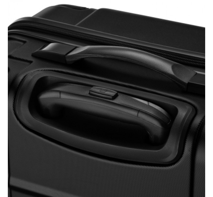 Wenger Валіза Wenger Amplar, велика, пластик, 4 колеса, чорна (653140)
