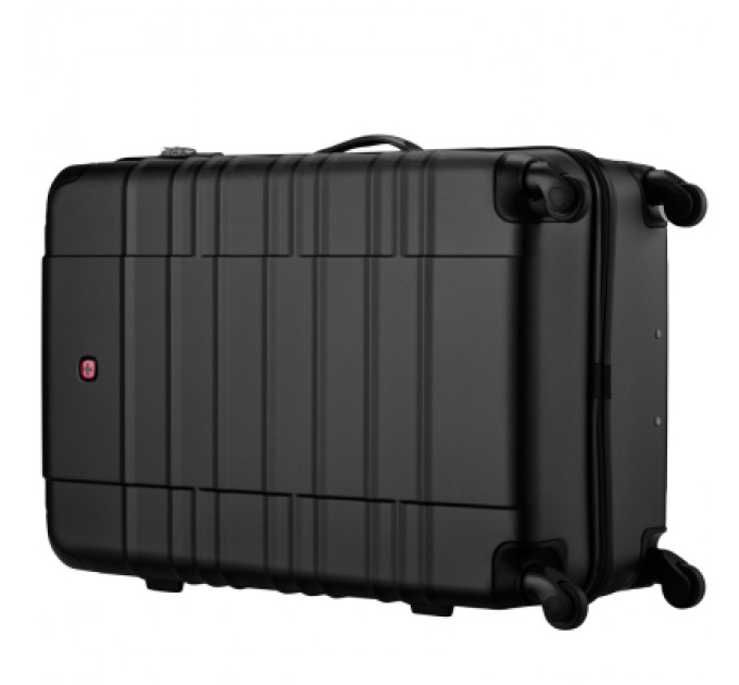 Wenger Валіза Wenger Amplar, велика, пластик, 4 колеса, чорна (653140)