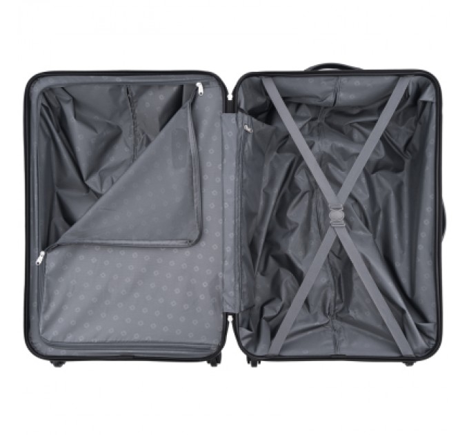 Wenger Валіза Wenger Amplar, велика, пластик, 4 колеса, чорна (653140)