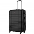 Wenger Валіза Wenger Amplar, велика, пластик, 4 колеса, чорна (653140)