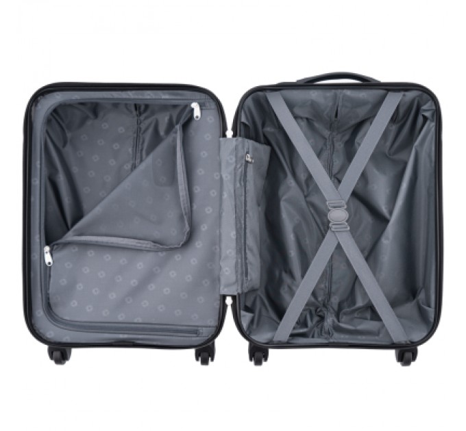 Wenger Валіза Wenger Amplar, мала, пластик, 4 колеса, чорна (653143)