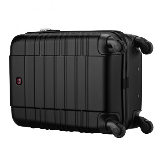 Wenger Валіза Wenger Amplar, мала, пластик, 4 колеса, чорна (653143)