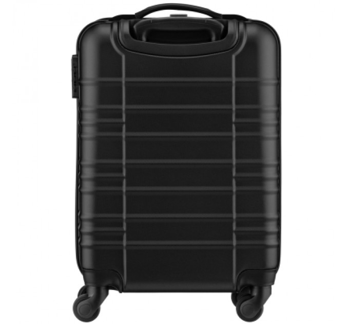 Wenger Валіза Wenger Amplar, мала, пластик, 4 колеса, чорна (653143)
