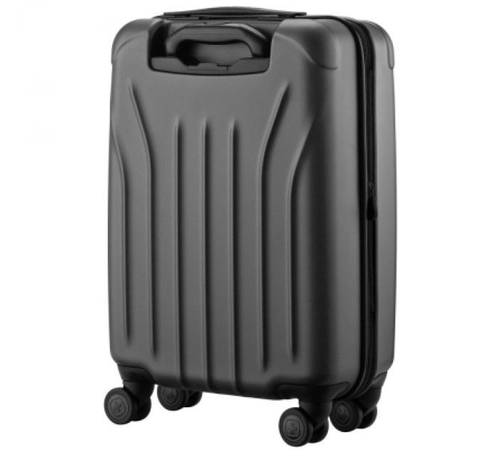 Wenger Валіза Wenger Oryson, мала, пластик, 4 колеса, сіра (653208)