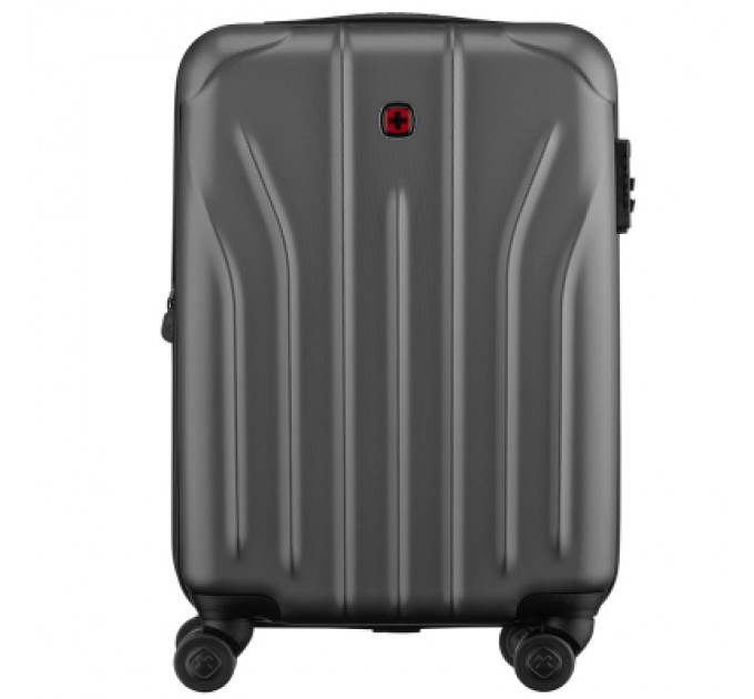 Wenger Валіза Wenger Oryson, мала, пластик, 4 колеса, сіра (653208)