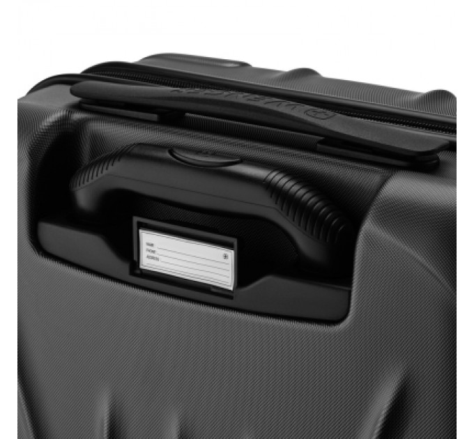 Wenger Валіза Wenger Oryson, мала, пластик, 4 колеса, сіра (653208)