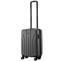 Валіза Wenger Oryson, мала, пластик, 4 колеса, сіра (653208)