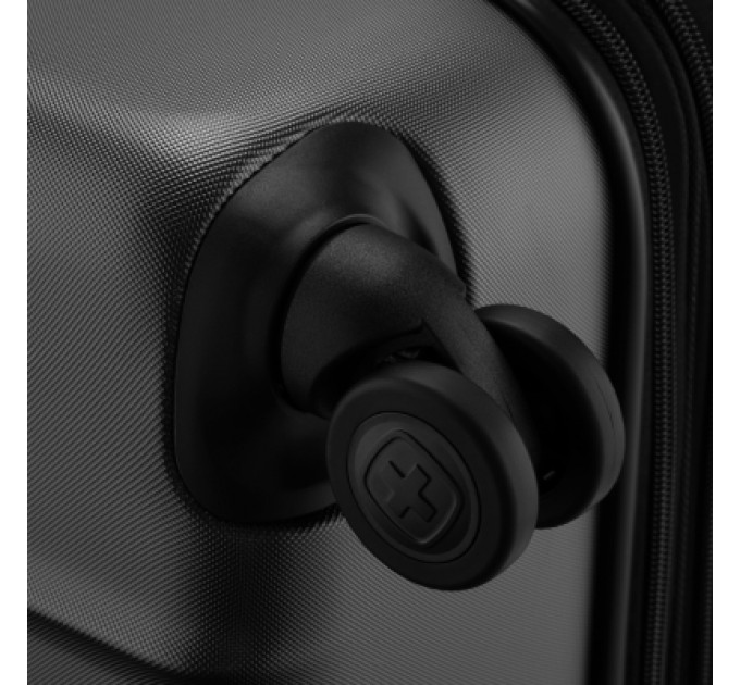 Wenger Валіза Wenger Oryson, мала, пластик, 4 колеса, сіра (653208)