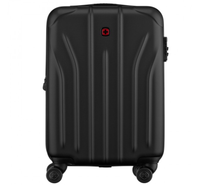 Wenger Валіза Wenger Oryson, мала, пластик, 4 колеса, чорна (653163)