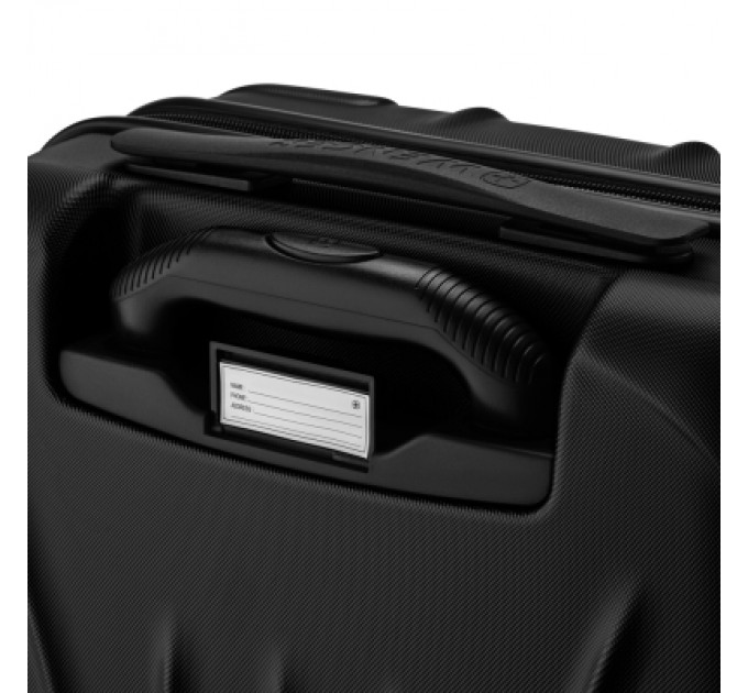 Wenger Валіза Wenger Oryson, мала, пластик, 4 колеса, чорна (653163)