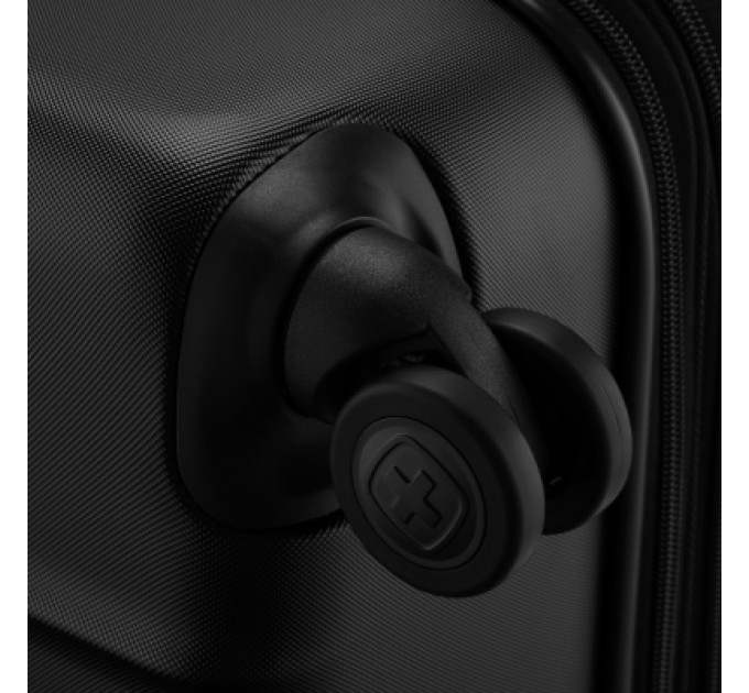 Wenger Валіза Wenger Oryson, мала, пластик, 4 колеса, чорна (653163)