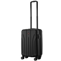 Валіза Wenger Oryson, мала, пластик, 4 колеса, чорна (653163)