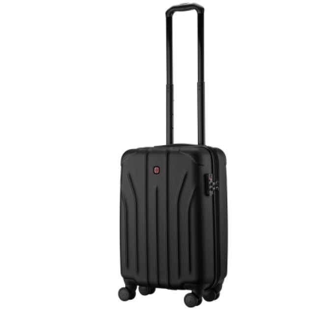 Wenger Валіза Wenger Oryson, мала, пластик, 4 колеса, чорна (653163)