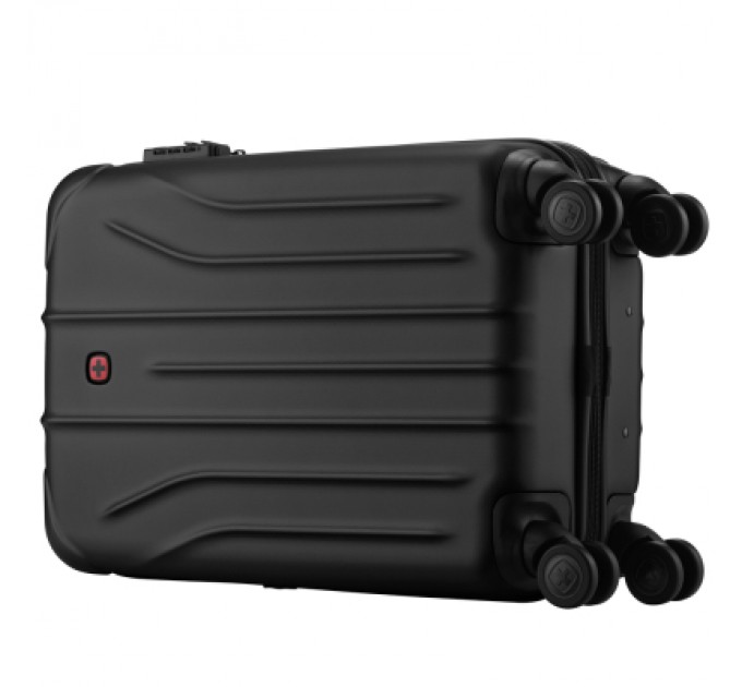 Wenger Валіза Wenger Oryson, мала, пластик, 4 колеса, чорна (653163)