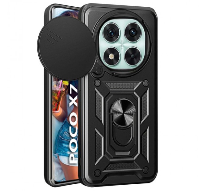 BeCover Чохол до мобільного телефона BeCover Military Poco X7 Black (712873)