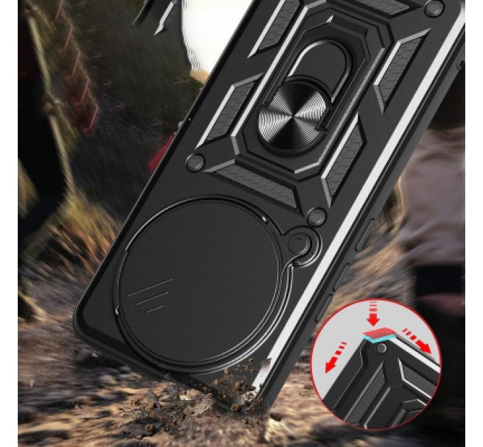 BeCover Чохол до мобільного телефона BeCover Military Poco X7 Black (712873)