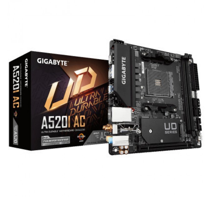GIGABYTE Материнська плата GIGABYTE A520I AC