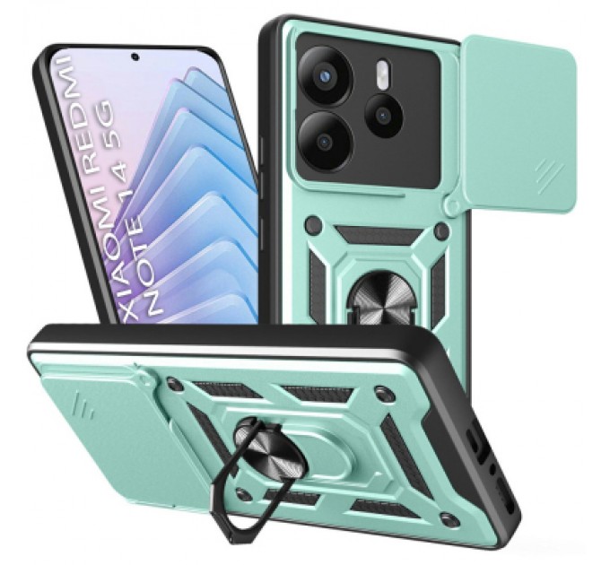 BeCover Чохол до мобільного телефона BeCover Military Xiaomi Redmi Note 14 5G Dark Green (712868)