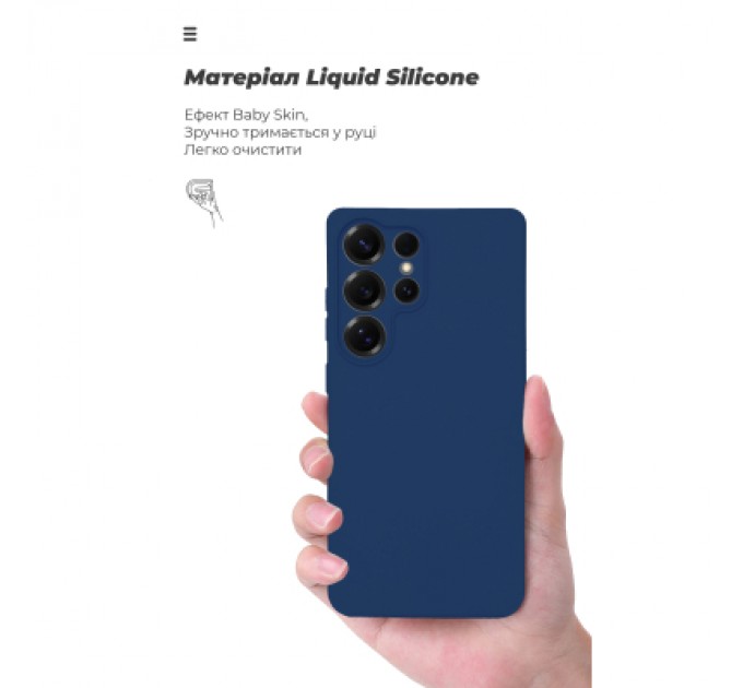 Armorstandart Чохол до мобільного телефона Armorstandart ICON Samsung S25 Ultra Camera cover Blue (ARM81581)