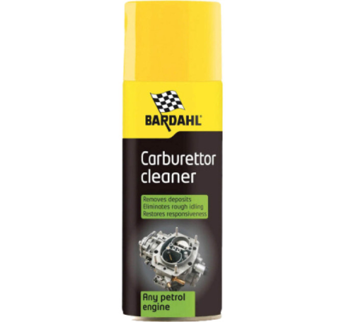 BARDAHL Автомобільний очисник BARDAHL CARBURETTOR CLEANER BARDAHL 400мл (1115E)