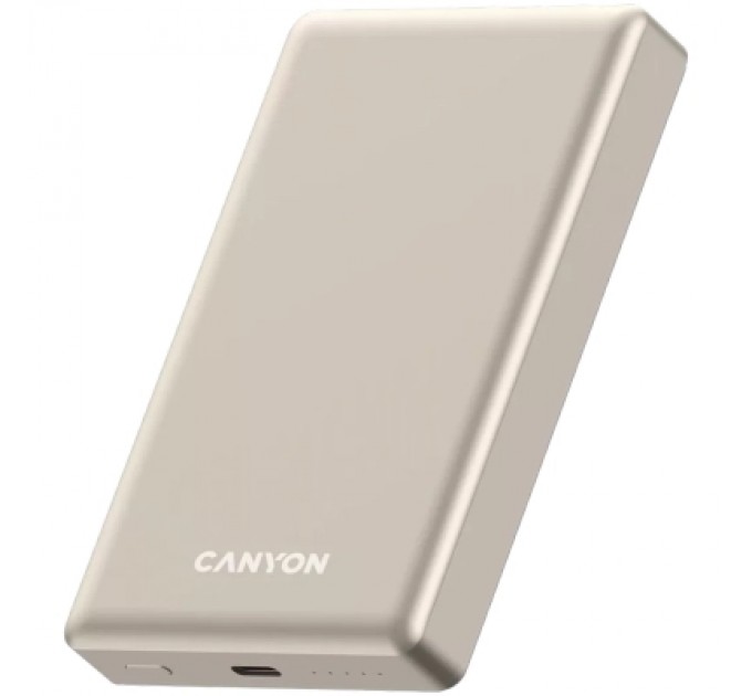 Canyon Батарея універсальна Canyon 10000mAh OnPower 510 slim Magsafe PD/20W Beige (CNS-CPB510BE)