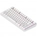 Dark Project Клавіатура Dark Project ALU81 Terra Nostra PBT RGB Mech G3MS Moonstone White (DPKB_NOSTRA_81_ANSI_WHITE_UA)