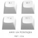 Dark Project Клавіатура Dark Project ALU81 Terra Nostra PBT RGB Mech G3MS Moonstone White (DPKB_NOSTRA_81_ANSI_WHITE_UA)