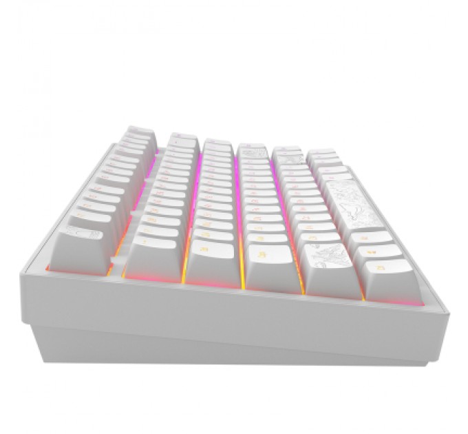 Dark Project Клавіатура Dark Project ALU81 Terra Nostra PBT RGB Mech G3MS Moonstone White (DPKB_NOSTRA_81_ANSI_WHITE_UA)