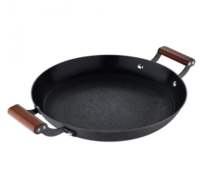 MasterPro Сковорода MasterPro Odin-гриль чавунна, 28 см, кругла (BGMP-3820)