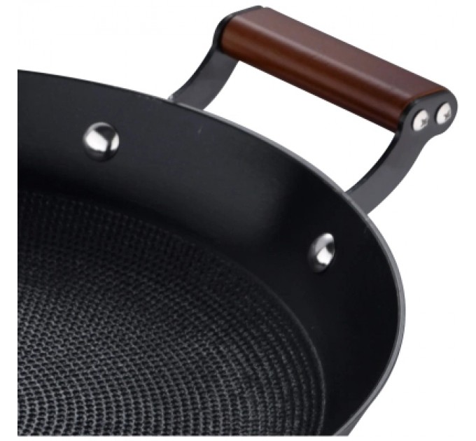 MasterPro Сковорода MasterPro Odin-гриль чавунна, 28 см, кругла (BGMP-3820)