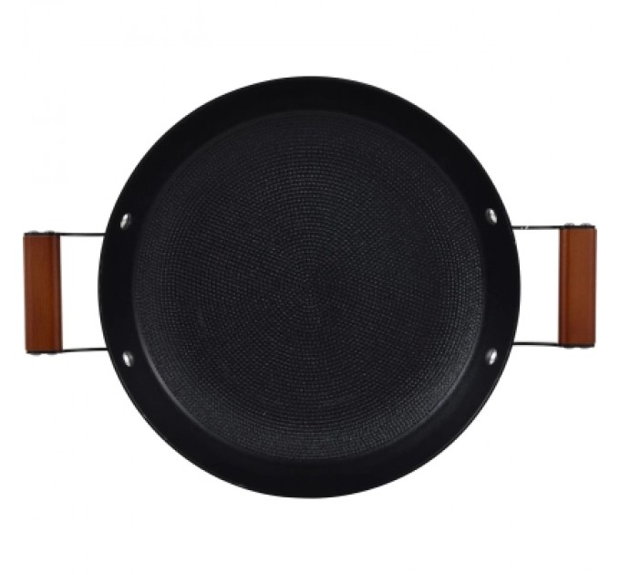 MasterPro Сковорода MasterPro Odin-гриль чавунна, 28 см, кругла (BGMP-3820)