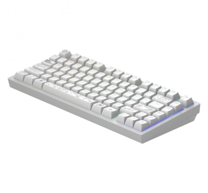 Dark Project Клавіатура Dark Project ALU81 Terra Nova PBT RGB Mech G3MS Moonstone White (DPKB_NOVA_81_ANSI_WHITE_UA)