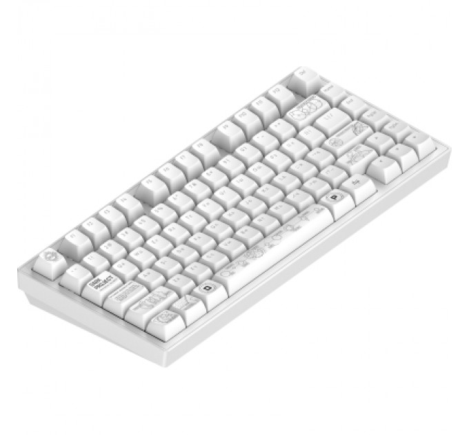 Dark Project Клавіатура Dark Project ALU81 Terra Nova PBT RGB Mech G3MS Moonstone White (DPKB_NOVA_81_ANSI_WHITE_UA)