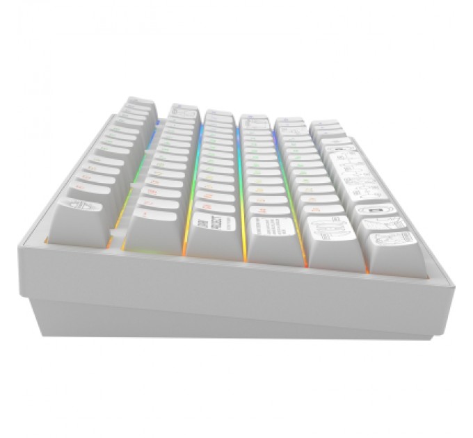 Dark Project Клавіатура Dark Project ALU81 Terra Nova PBT RGB Mech G3MS Moonstone White (DPKB_NOVA_81_ANSI_WHITE_UA)